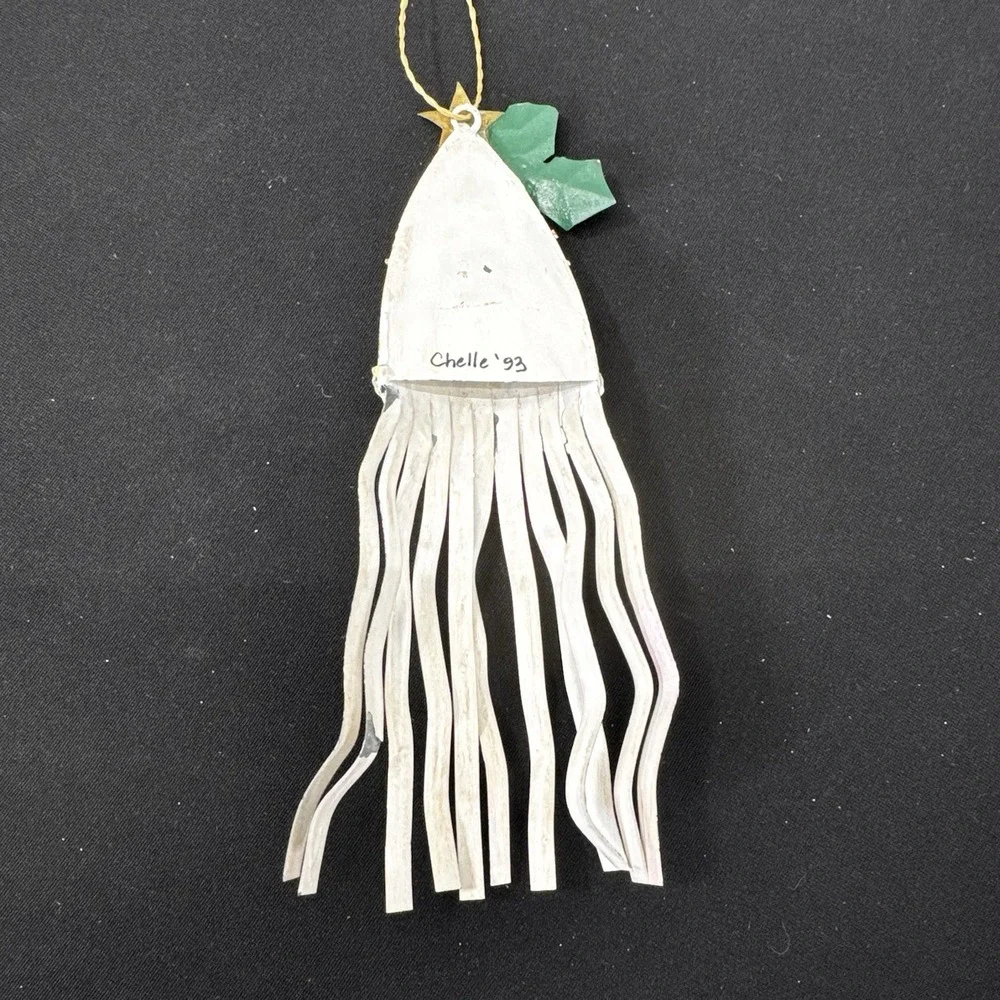 Metal‎ Santa Christmas Ornament